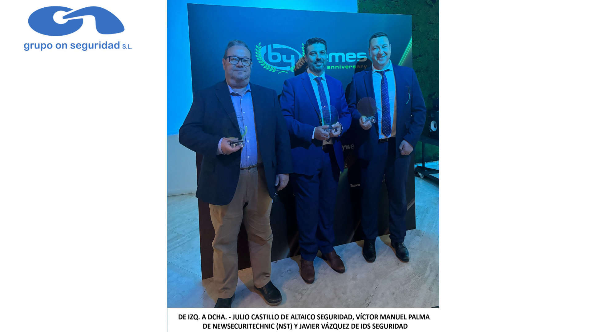 SOCIOS DE GRUPO ON PREMIADOS