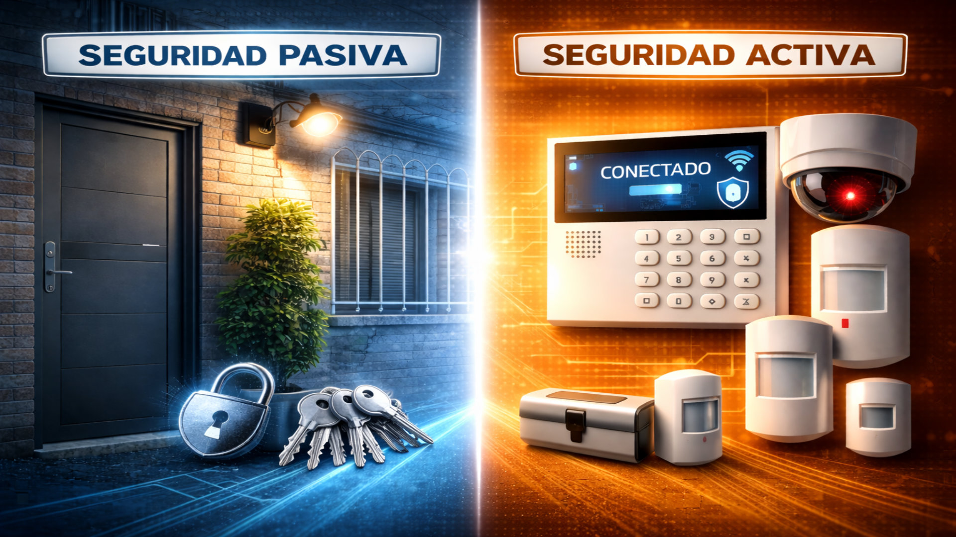 Seguridad activa vs. seguridad pasiva: qué necesita cada espacio