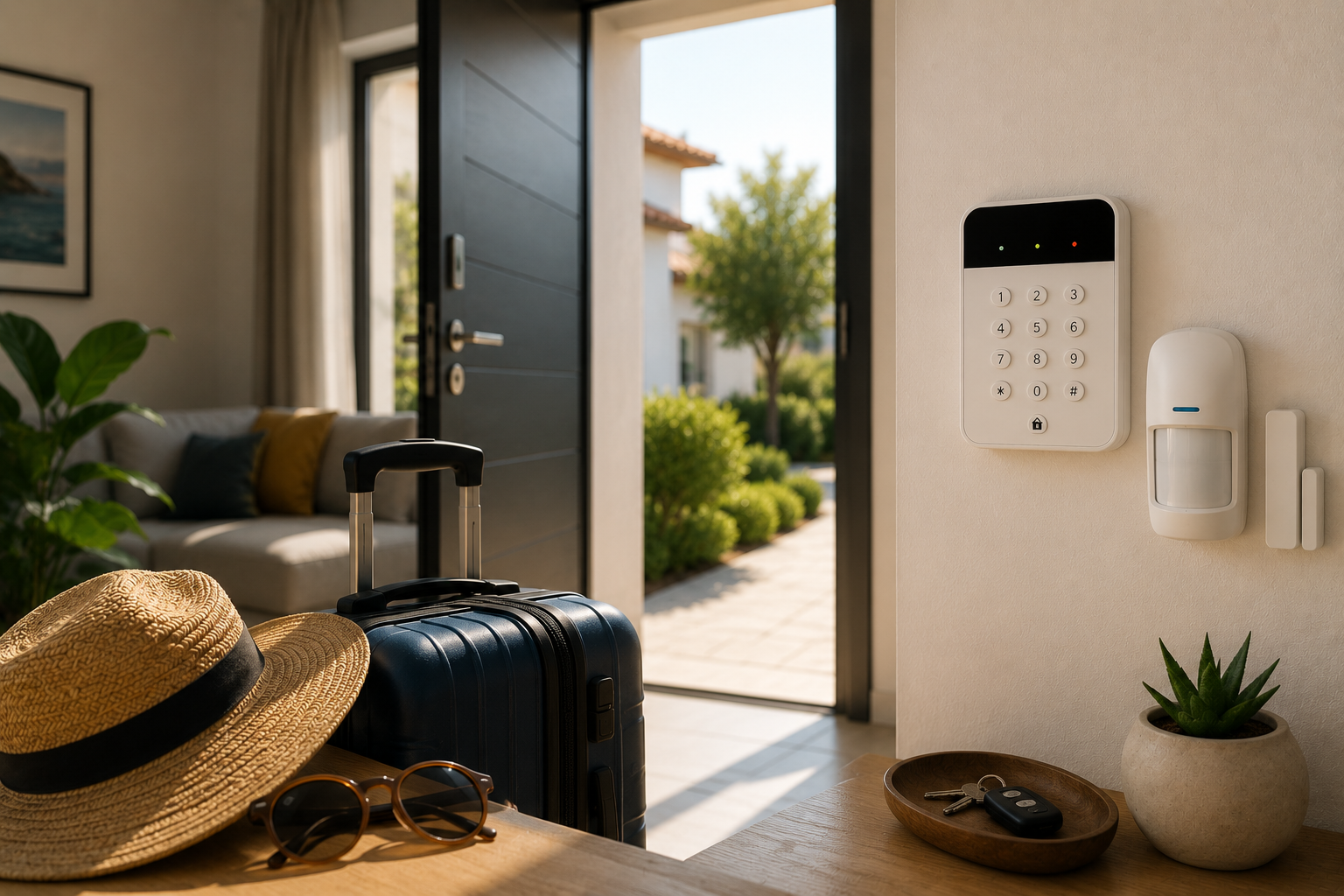 Cómo proteger una vivienda cuando estás de vacaciones